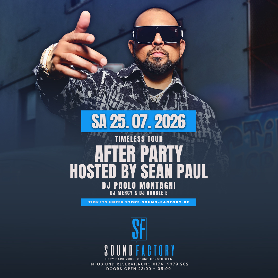 Sean Paul live in Augsburg
