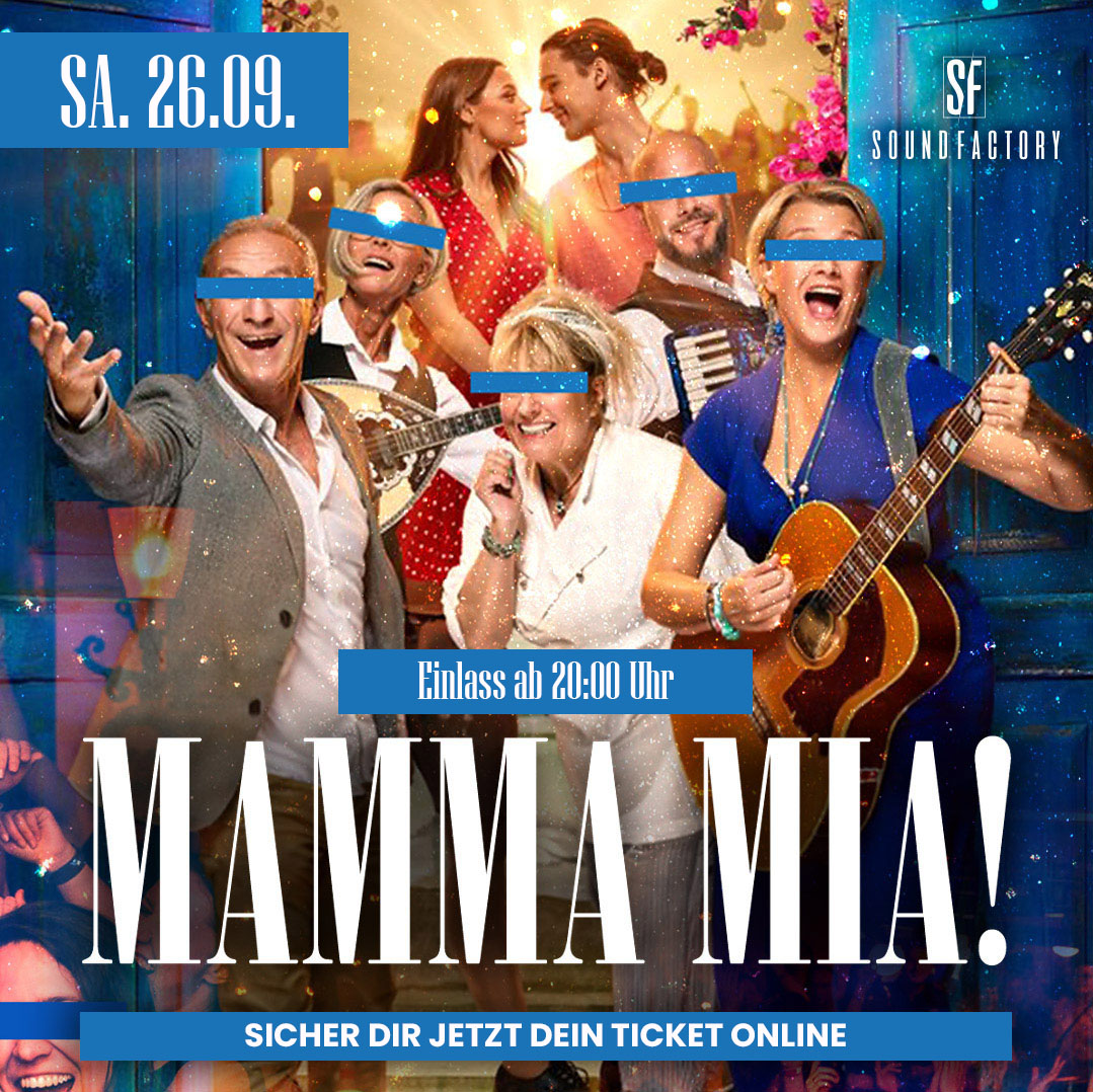 Mamma Mia - Gimme Gimme Party Augsburg - 26. September 2026